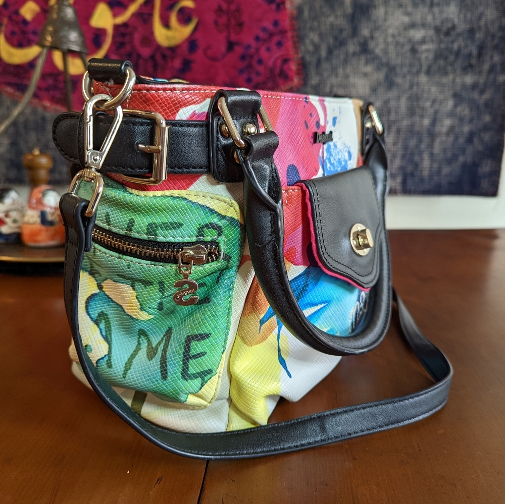 Desigual Colorful Bag Purse